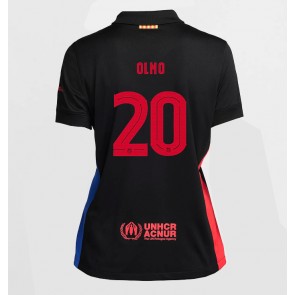 Barcelona Dani Olmo #20 Dámské Venkovní Dres 2024-25 Krátký Rukáv